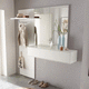 contemporary entrance wardrobe