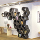 wall-mounted shelf / modular / room divider / original design