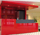 tempered glass panel / opaque / enameled / for facade