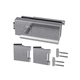 mechanical lock / with handle / glass door / 1 point
