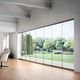 sliding patio door / aluminum