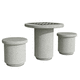 outdoor chess table / contemporary / commercial / home