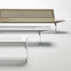 contemporary bench / wooden / metal / foam