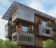 insulating glass panel / tempered / double-glazed / transparent