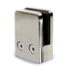 stainless steel glass clamp / for railing / for panels