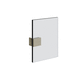 metal glass clamp / for shower / glass