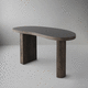 free-standing desk / contemporary / wood veneer / laminate