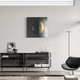 moon clock / contemporary / wall-mounted / commercial