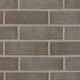facade brick / hollow / embossed / gray