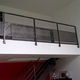 steel railing / perforated sheet metal / indoor / for stair