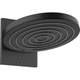 wall-mounted shower head / round / rain / commercial