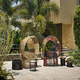 contemporary chair / outdoor / indoor / garden