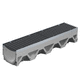 drainage channel with grating / slot / paved / high-performance concrete