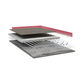 hot water underfloor heating / commercial / with acoustic insulation