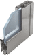 steel window profile / acoustic