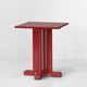 traditional dining table / solid wood / beech / solid wood base