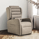 contemporary relaxing armchair / fabric / with footrest / high-back