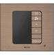 electronic thermostat / programmable / for heating / room