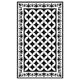 contemporary rug / geometric / vinyl / rectangular