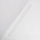 brushed stainless steel linear shower drain / high-resistance
