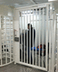 entry door / steel / swing / contemporary