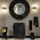 free-standing washbasin / fiberglass / rectangular / 3-hole