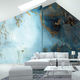 contemporary wallpaper / linen / vinyl / abstract motif