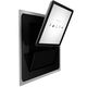 wall-mounted iPad® holder / home / horizontal / flush mount