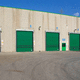 roll-up industrial door / galvanized steel / PVC / automatic