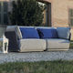 modular sofa / minimalist design / outdoor / fabric
