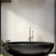 porcelain tile / matte / textured / indoor