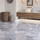 porcelain stoneware tile / polished / indoor / outdoor
