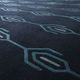 contemporary rug / patterned / silk / Tibetan wool