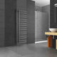 hot water towel radiator / electric / 0...500 w / contemporary