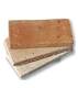 clay cladding brick / handmade / colored