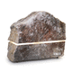 floor speaker lamp / marble / natural stone / contemporary