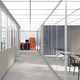 fixed partition / metal / commercial / for offices