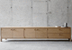 contemporary sideboard / oak / with drawers / with swing doors