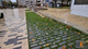 stone paver / outdoor / flamed / frost-resistant