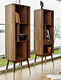 living room column cabinet / contemporary