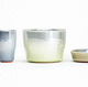 glass ice bucket / commercial