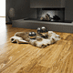 engineered parquet floor / matte / floating / strip