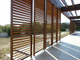wooden solar shading / for facade