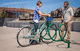 floor-mounted bike rack / for public space / steel / galvanised steel