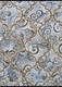 ceramic tile / embossed / polished / indoor