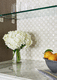ceramic tile / embossed / kitchen / wall