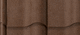 interlocking roof tile / metal / colored / traditional look