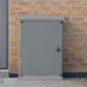 floor-standing electrical enclosure / industrial / empty / with door