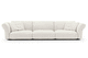modular sofa / modern / for indoor use / leather