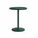 contemporary side table / solid wood / beech / beech base